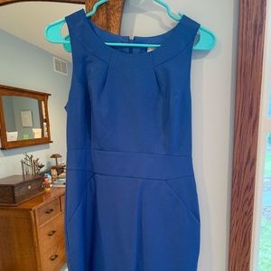 Blue J.Crew suit dress